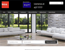 Tablet Screenshot of buropropiedades.com